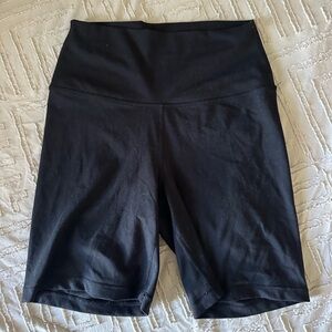 Black Biker Shorts Set of 2